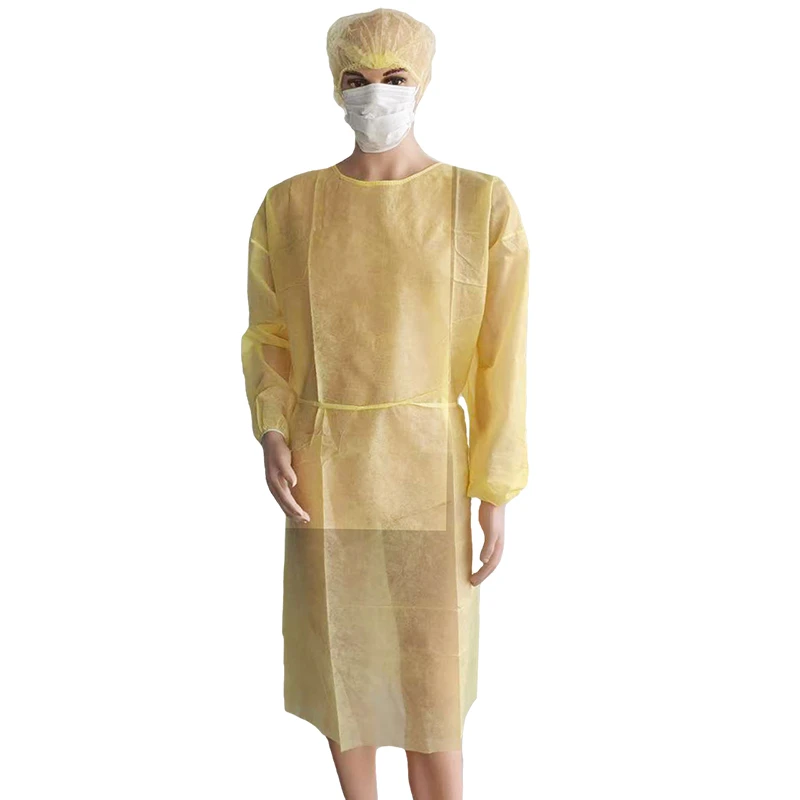 Gaun Isolasi PP Kuning
